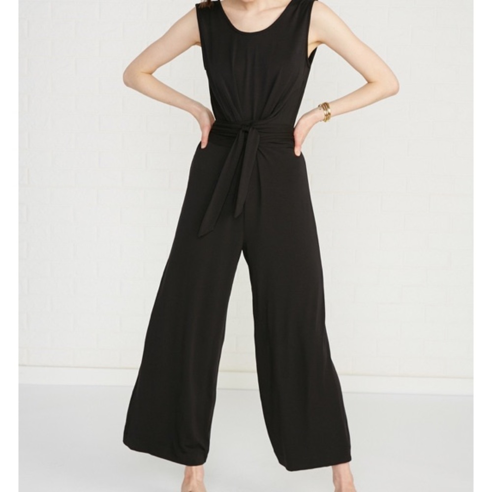 Amour Vert Gardenia Jumpsuit XS Black